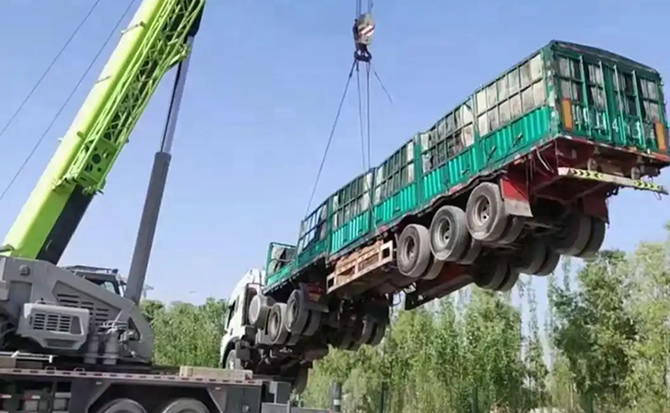 莲花道路脱困救援案例